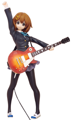 A figure of Yui Hirasawa from K-On!